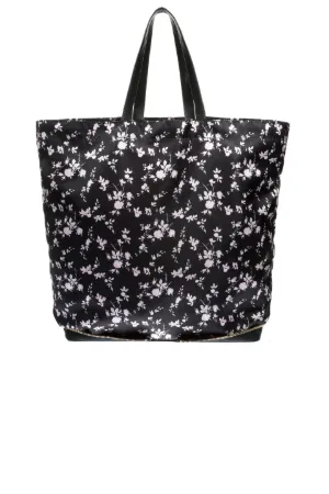large floral-print shopper