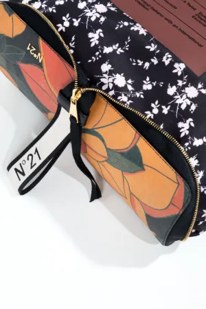 large floral-print shopper