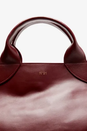 Large Leather Shopping Bag