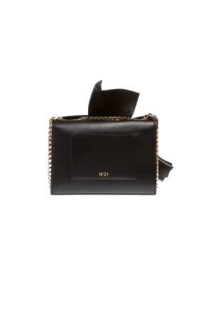 leather bow bag