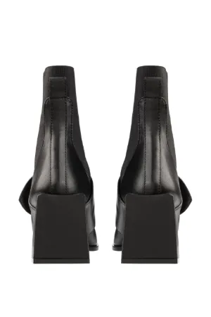 Leather Logo Chelsea Boots