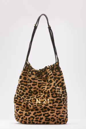 Leopard-Print Eva Hobo Bag