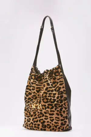 Leopard-Print Eva Hobo Bag