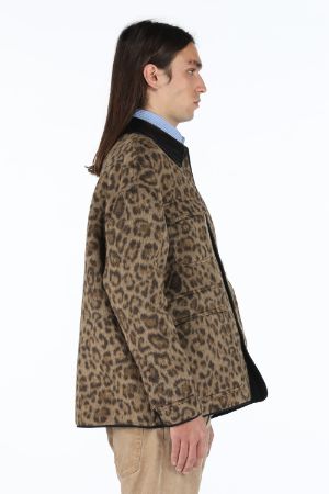 Leopard-Print Jacket