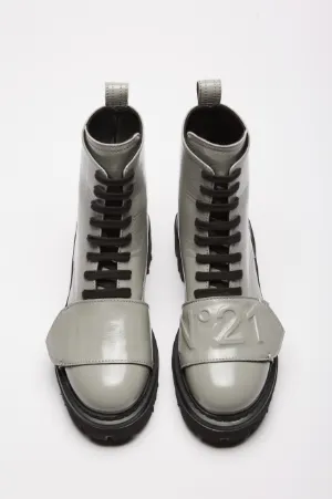 Logo Ankle Boots