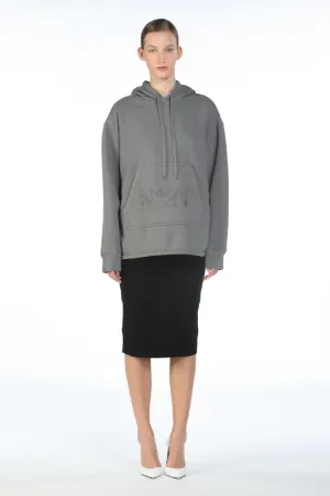 Logo-Embroidered Hoodie