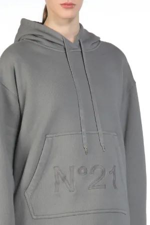 Logo-Embroidered Hoodie