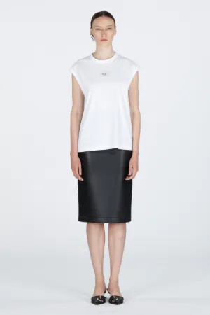 Logo-Patch Cotton T-Shirt