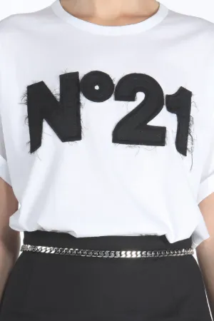 logo-patch T-shirt