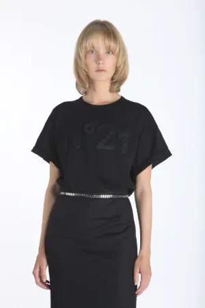 logo-patch T-shirt