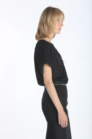 logo-patch T-shirt