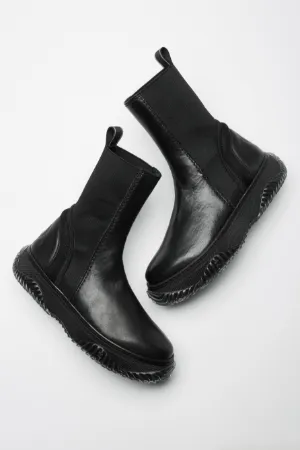 Logo-Print Boots