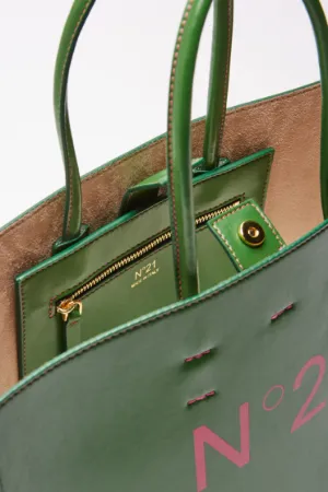 Logo-Print Shopper