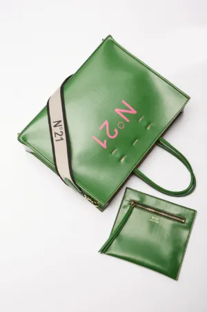 Logo-Print Shopper