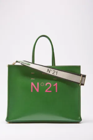 Logo-Print Shopper