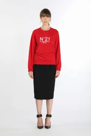 logo-print sweatshirt