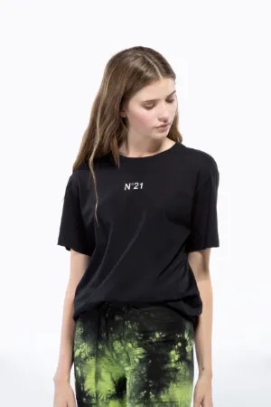 logo print T-shirt