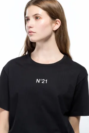 logo print T-shirt