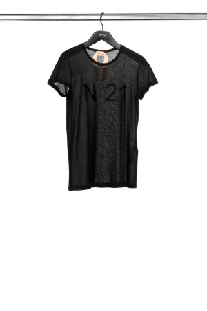 logo print T-shirt