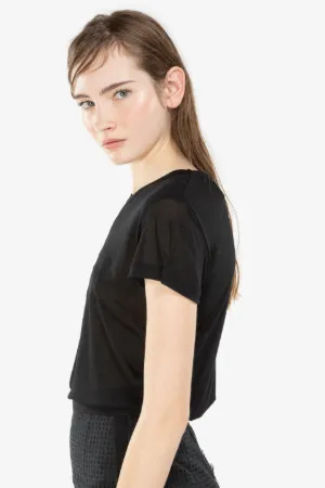 logo print T-shirt