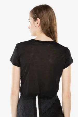 logo print T-shirt