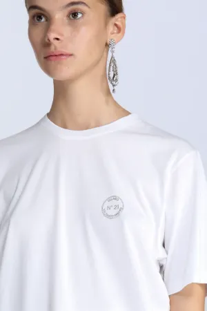logo print T-shirt