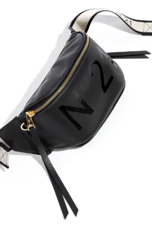 logo strap belt bag