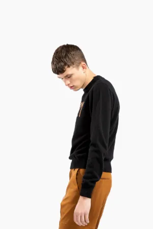 logo virgin wool sweater
