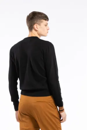 logo virgin wool sweater