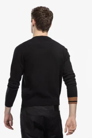 logo virgin wool sweater