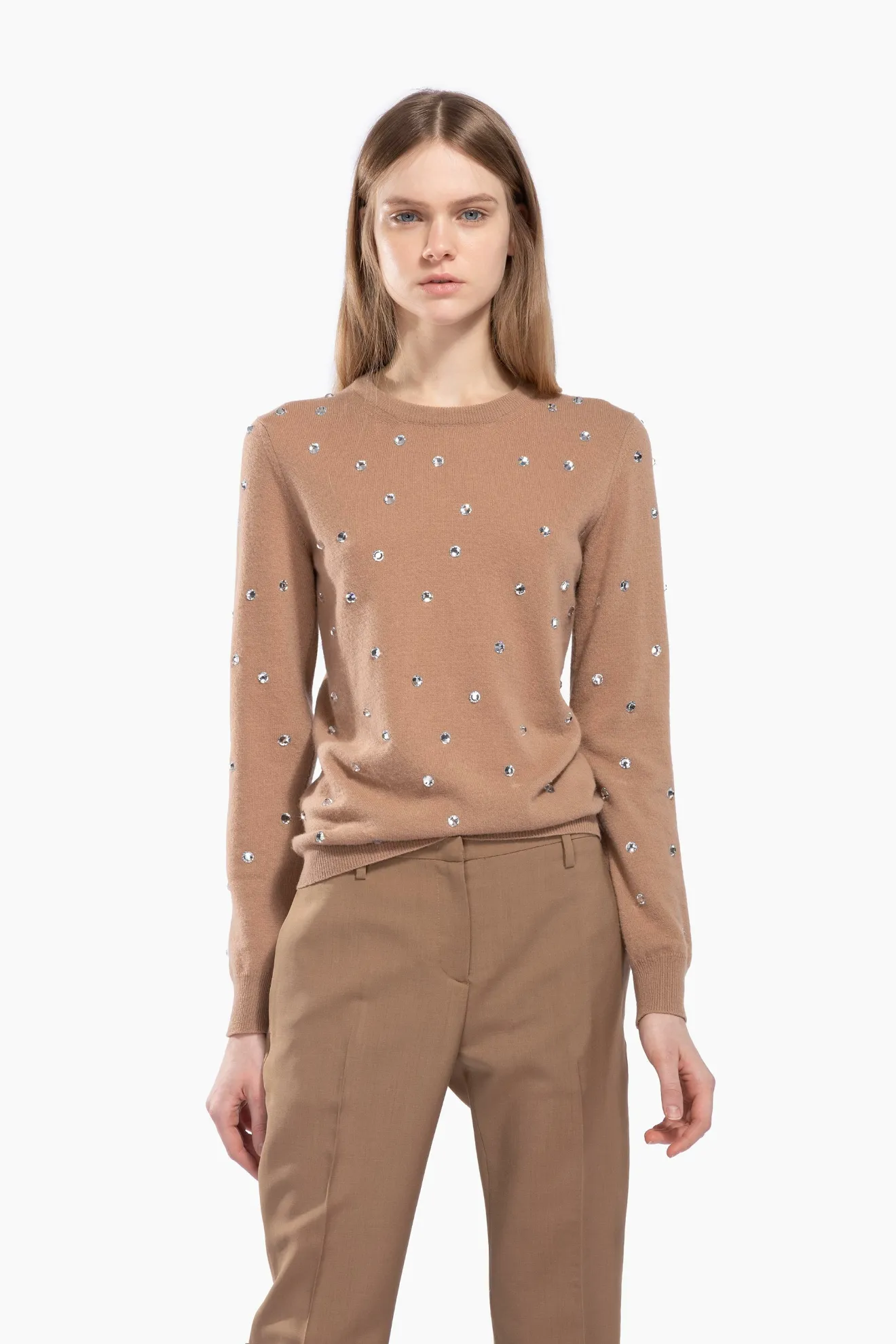 Maglioni \u0026 cardigan bpc selection Donna | Maglione con strass Nero / Curry  ⋆ Spiritgospelchoir