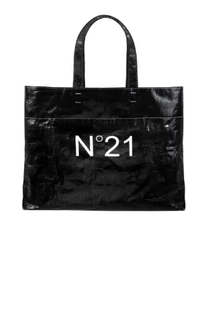Maxi Logo-Print Shopper