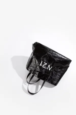 Maxi Logo-Print Shopper