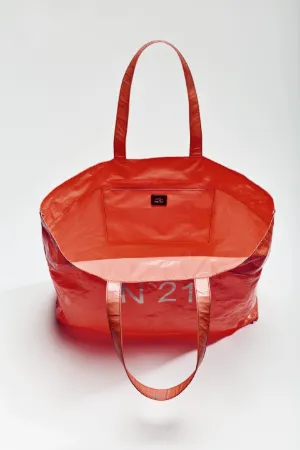 Maxi Logo-Print Shopper