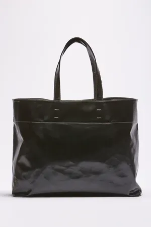 Maxi Logo-Print Shopper