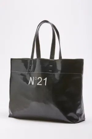 Maxi Logo-Print Shopper