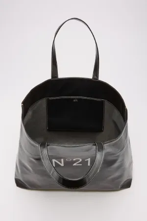Maxi Logo-Print Shopper