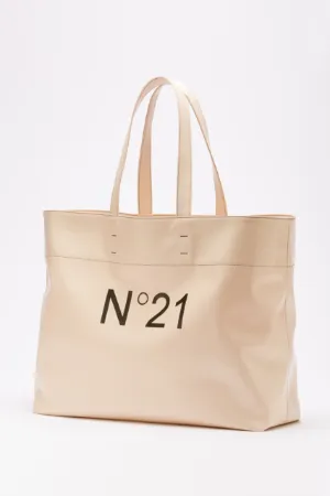 Maxi Logo-Print Shopper