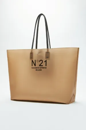 Maxi Logo-Print Shopper
