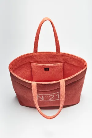 maxi logo-print tote bag