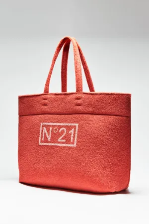 maxi logo-print tote bag