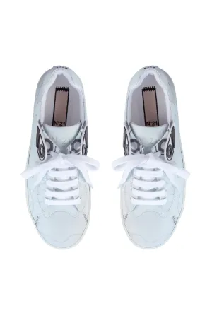 Mesh-Effect Sneakers