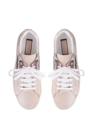 Mesh-Effect Sneakers