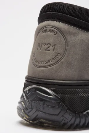 Metallic Quilted Sneakers
