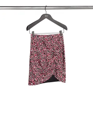 Microleopard-Print Mini Skirt