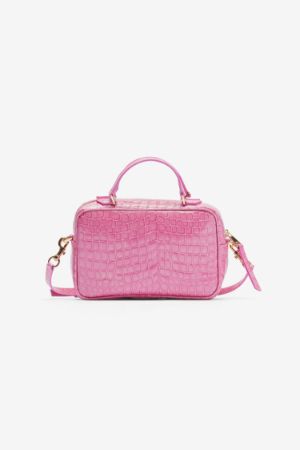 Mini Bauletto Croc-Effect Leather Shoulder Bag | N°21 | Official 