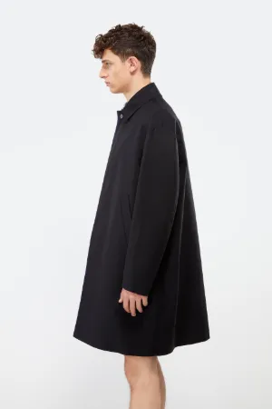 mohair-blend coat