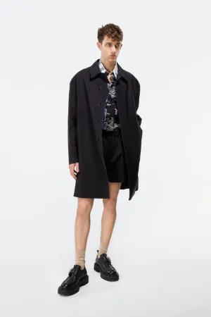 mohair-blend coat