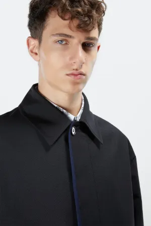 mohair-blend coat