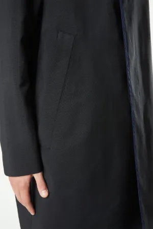 mohair-blend coat